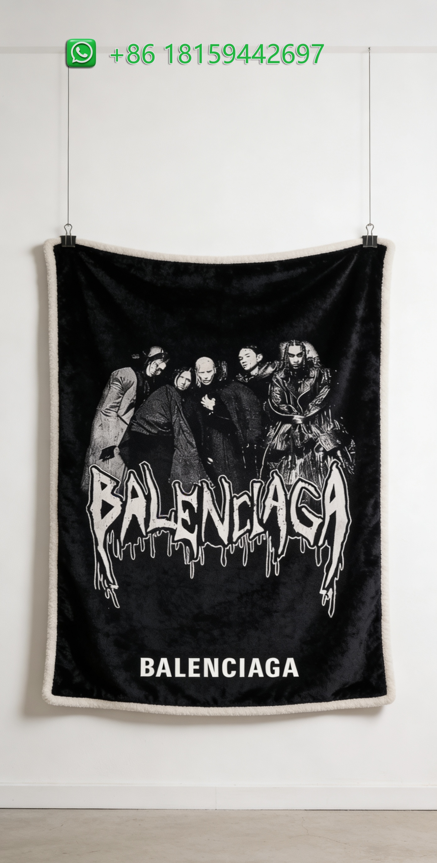 Balenciaga Throw Blankets